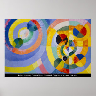 Robert Delaunay - Circular Forms Poster