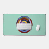 Robert Delaunay Claasical Abstract Art Painting Bureaumat (Keyboard & Muis)