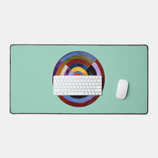 Robert Delaunay Claasical Abstract Art Painting Bureaumat (Keyboard & Muis)