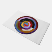 Robert Delaunay Claasical Abstract Art Painting Deurmat (Schuin)