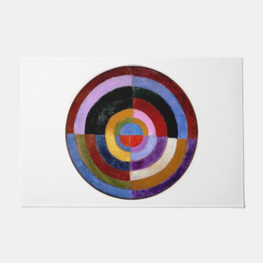 Robert Delaunay Claasical Abstract Art Painting Deurmat (Voorkant)
