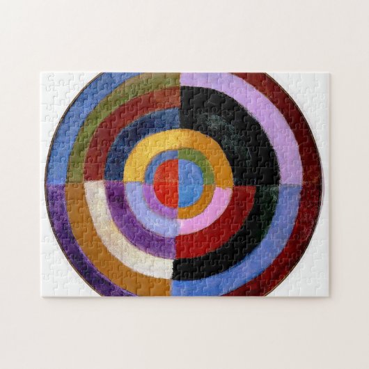 Robert Delaunay Claasical Abstract Art Painting Legpuzzel (Horizontaal)