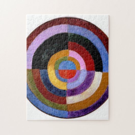 Robert Delaunay Claasical Abstract Art Painting Legpuzzel (Verticaal)