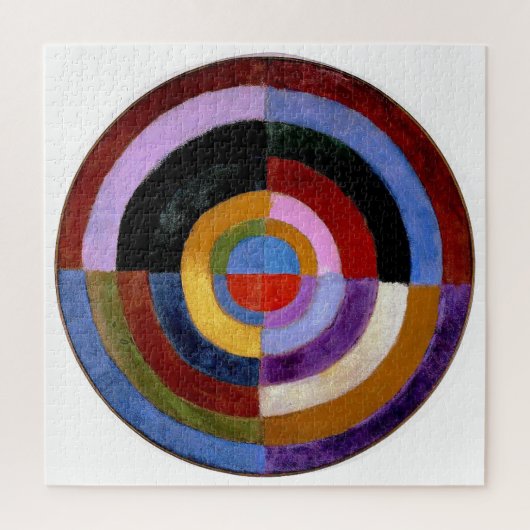 Robert Delaunay Claasical Abstract Art Painting Legpuzzel (Verticaal)