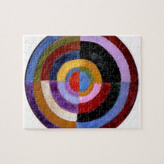 Robert Delaunay Claasical Abstract Art Painting Legpuzzel (Horizontaal)