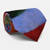 Robert Delaunay Claasical Abstract Art Painting Stropdas (Opgerold)