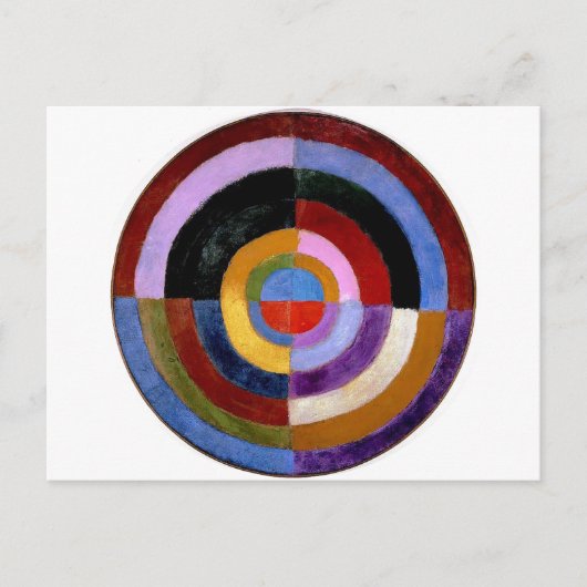 Robert Delaunay Classical Abstract kunstschilderij Briefkaart (Voorkant)