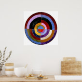 Robert Delaunay Classical Abstract kunstschilderij Poster (Keuken)