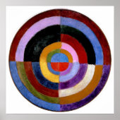 Robert Delaunay Classical Abstract kunstschilderij Poster (Voorkant)