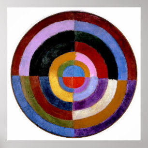 Robert Delaunay Classical Abstract kunstschilderij Poster
