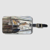 Robert Delaunay De dichter Philippe Soupault Bagagelabel (Voorkant (horizontaal))