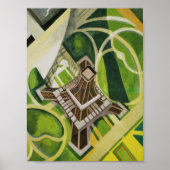 Robert Delaunay Eiffel Tower art Poster (Voorkant)