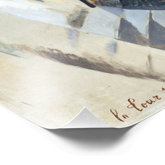 Robert Delaunay Eiffel Tower Foto Afdruk (Hoek)