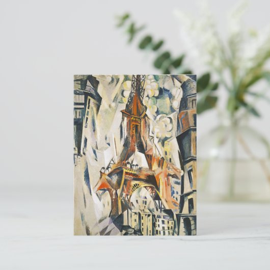 Robert Delaunay Eiffel Tower Postcard Briefkaart (Staand voorkant)