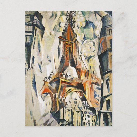 Robert Delaunay Eiffel Tower Postcard Briefkaart (Voorkant)