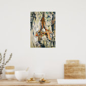 Robert Delaunay Eiffel Tower Poster (Keuken)