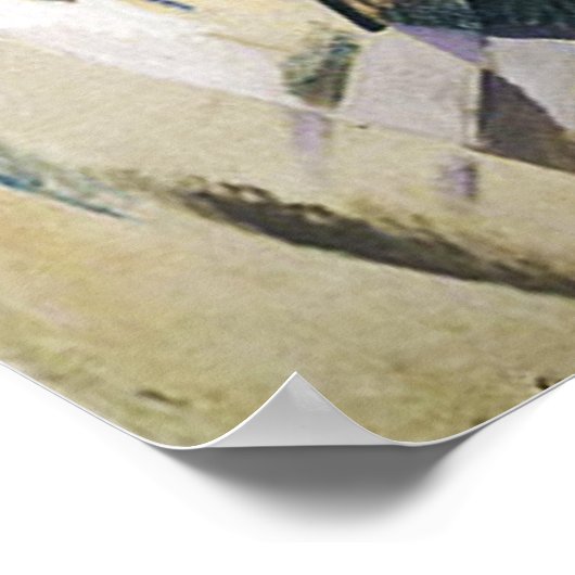 Robert Delaunay Eiffel Tower Poster (Hoek)