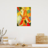 Robert Delaunay Eiffel Tower Poster (Keuken)