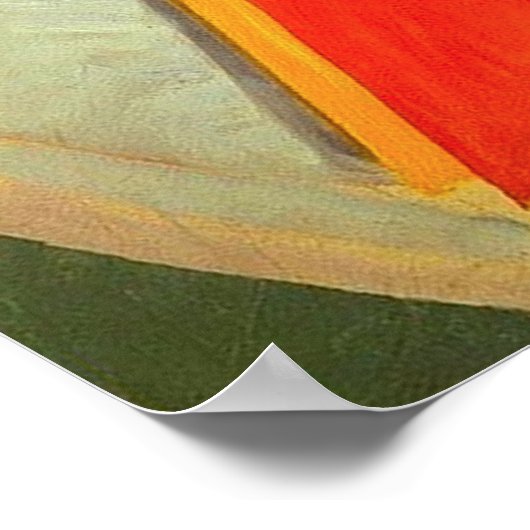 Robert Delaunay Eiffel Tower Poster (Hoek)