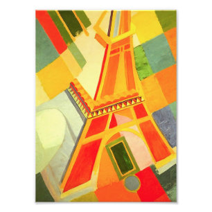Robert Delaunay Eiffel Tower Print Foto Afdruk
