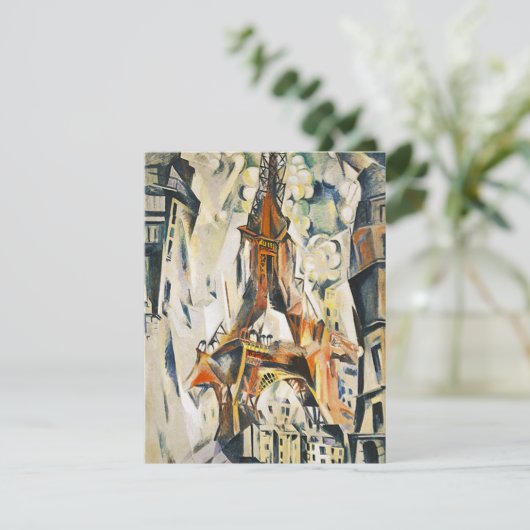 Robert Delaunay Eiffel Tower - Uitnodigingen (Staand voorkant)