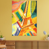 Robert Delaunay - Eiffeltoren Canvas Afdruk (Insitu (Woonkamer))