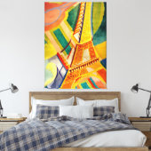 Robert Delaunay - Eiffeltoren Canvas Afdruk (Insitu (Slaapkamer))