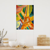 Robert Delaunay - Eiffeltoren Poster (Keuken)