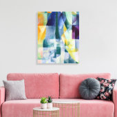 Robert Delaunay Gelijktijdige Vensters Canvas Afdruk (Insitu (Woonkamer))