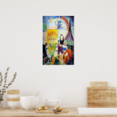 Robert Delaunay Het Cardiff-team Poster (Keuken)