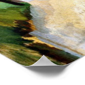 Robert Delaunay kunst: Weg in Laon Poster (Hoek)