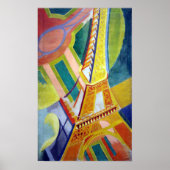 Robert Delaunay La Tour Eiffel Poster (Voorkant)