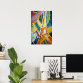 Robert Delaunay La Tour Eiffel Poster (Thuiskantoor)