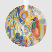 Robert Delaunay - Portugese vrouw Ornament (achterkant)