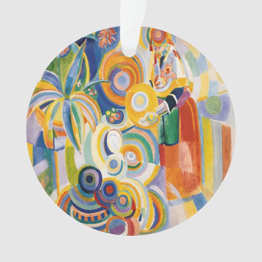 Robert Delaunay - Portugese vrouw Ornament (voorkant)