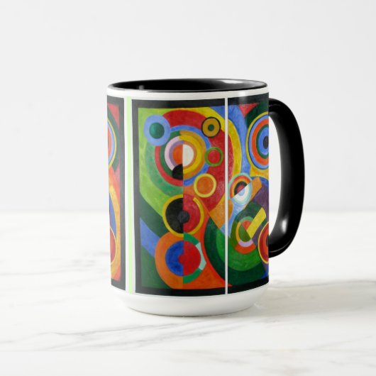 Robert Delaunay: Rhythm Mok (Voorkant rechts)