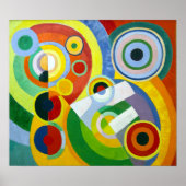 Robert Delaunay Rhythm, vreugde Poster (Voorkant)