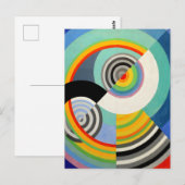 Robert Delaunay - Rythme n° 3 Briefkaart (Voorkant / Achterkant)