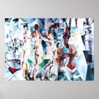 Robert Delaunay The City of Paris Poster