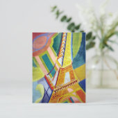 Robert Delaunay Tour Eiffel Briefkaart (Staand voorkant)