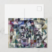 Robert Delaunay Window op de stad Briefkaart (Voorkant / Achterkant)