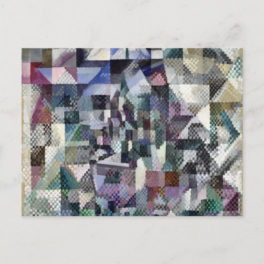 Robert Delaunay Window op de stad Briefkaart (Voorkant)