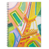  Robert Delaunay's Eiffeltoren Kunst Notitieboek (Voorkant)