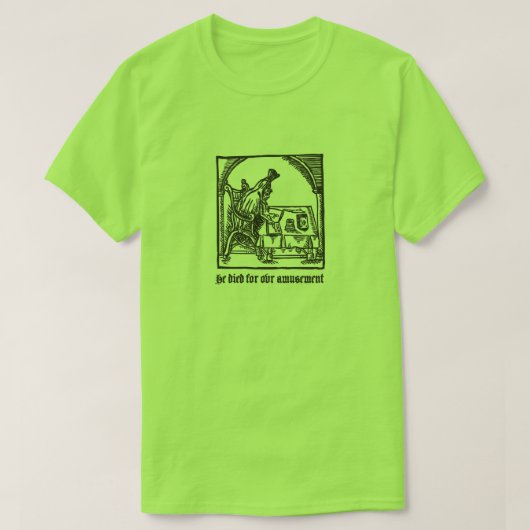 Robert (draaischijf) Green(e) T-shirt (Design voorkant)