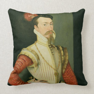 Robert Dudley (1532-88) 1st Earl of Leicester, c.1 Kussen