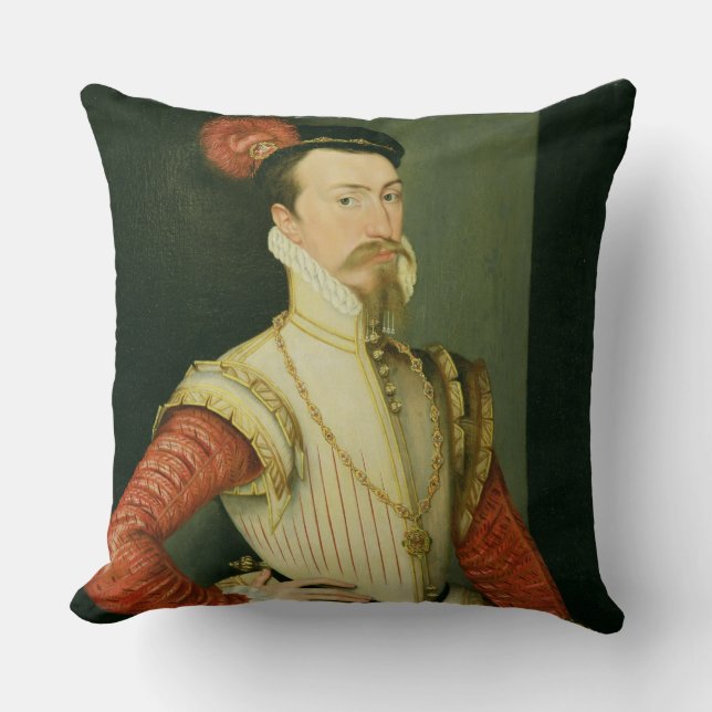 Robert Dudley (1532-88) 1st Earl of Leicester, c.1 Kussen (Voorkant)