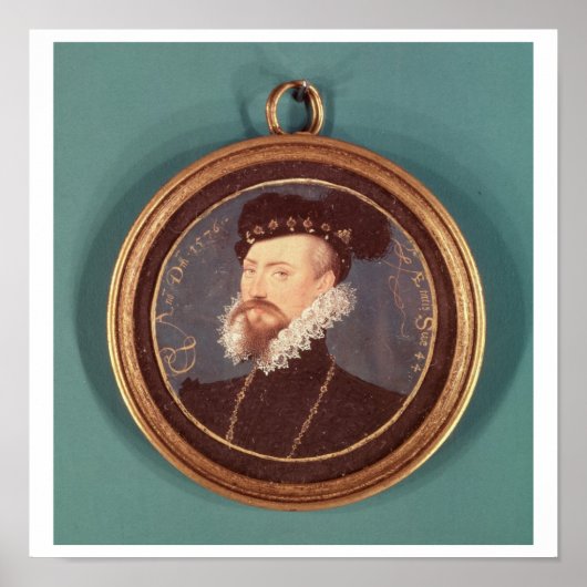 Robert Dudley, Earl of Leicester (c.1532-88) 1576 Poster (Voorkant)