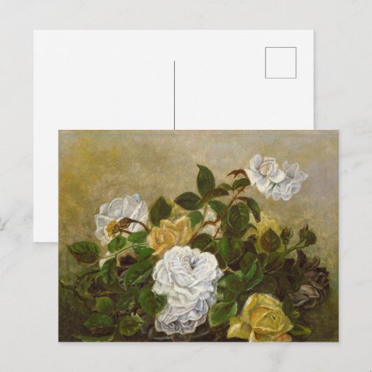  Robert Duncanson leeft nog steeds met Rozen Briefkaart (Voorkant / Achterkant)