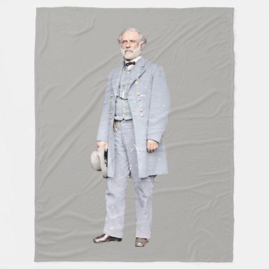 ROBERT E. LEE 2 FLEECE DEKEN (Voorkant)