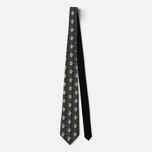 Robert E. Lee Art Portrait Necktie Stropdas (Voorkant)